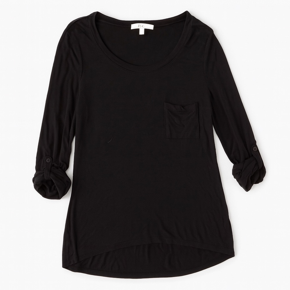 Zanana Outfitters Black Long Sleeve Top - Size Small